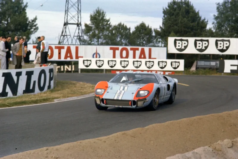 Ford gt40 Леман 1966 финиш