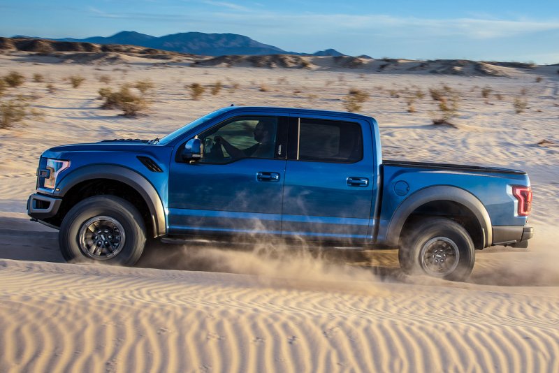 Ford f 150 Raptor черный
