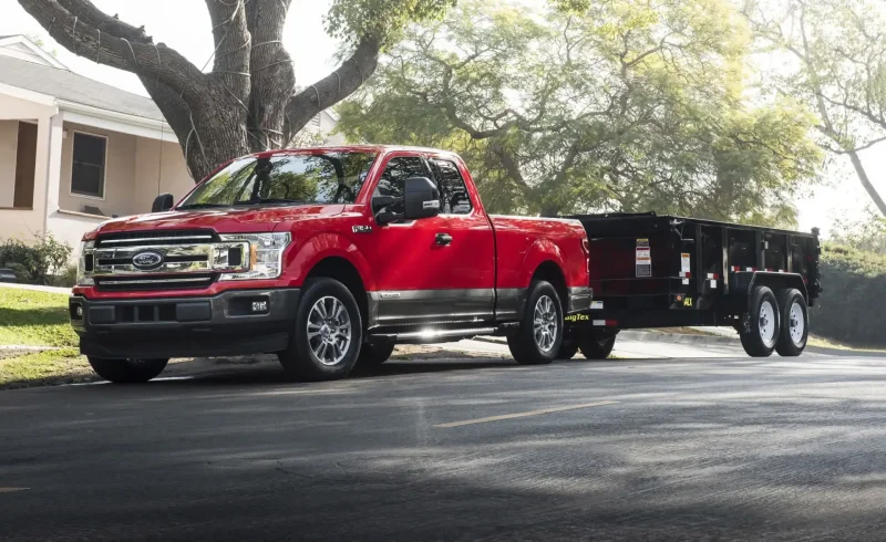 Ford f150 с прицепом