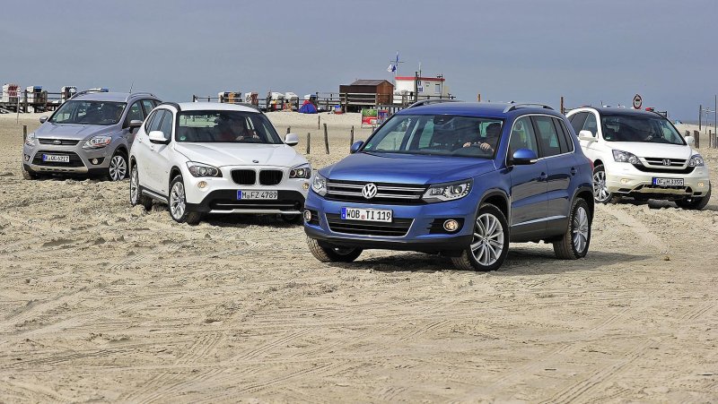 Tiguan 2010 vs CR-V