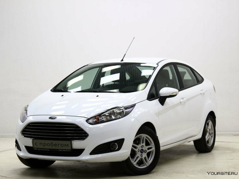 Ford Fiesta mk6 2016 седан