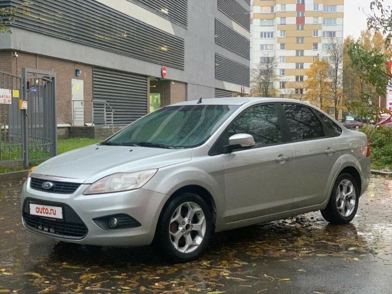 Форд фокус 2 2008 седан серебристый