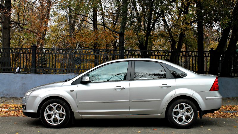 Форд фокус 2 2007 черный