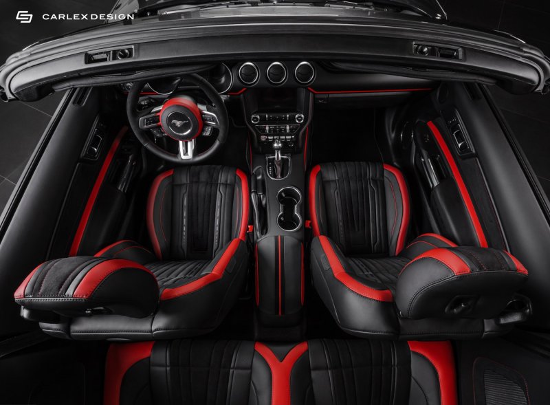 Ford Mustang gt 2020 салон