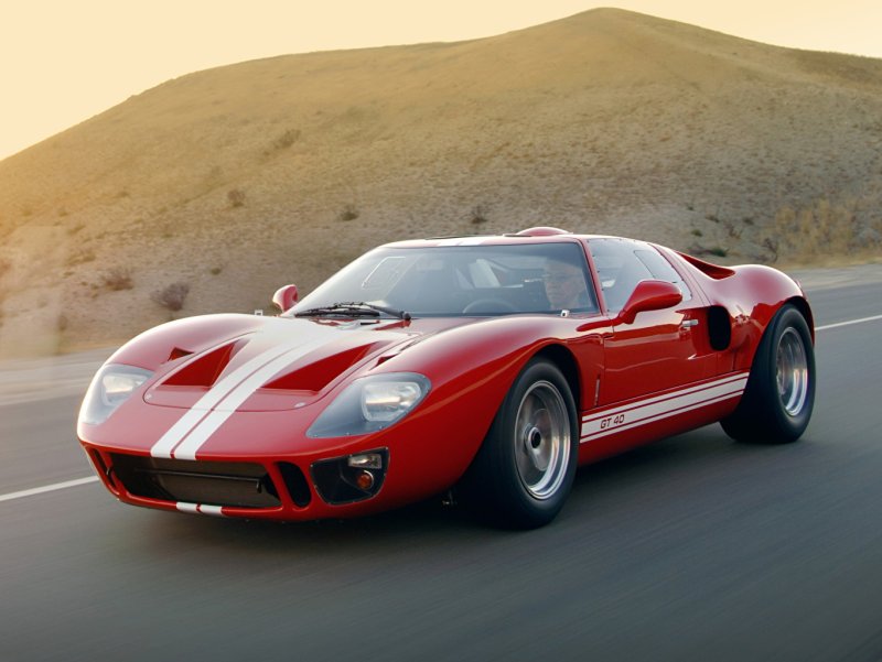 Спорткар Ford gt40