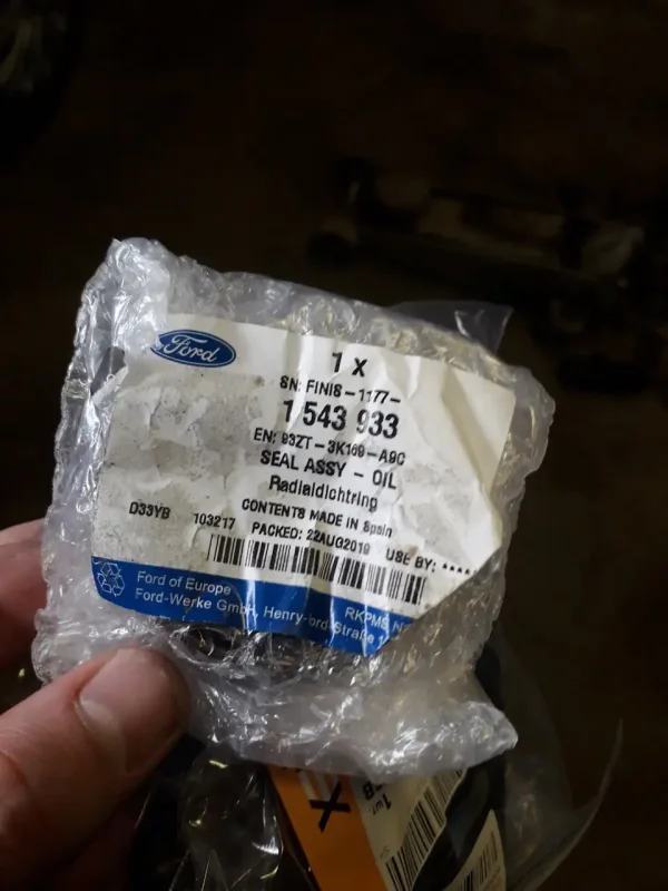 1342708 Ford кольцо уплотнительное