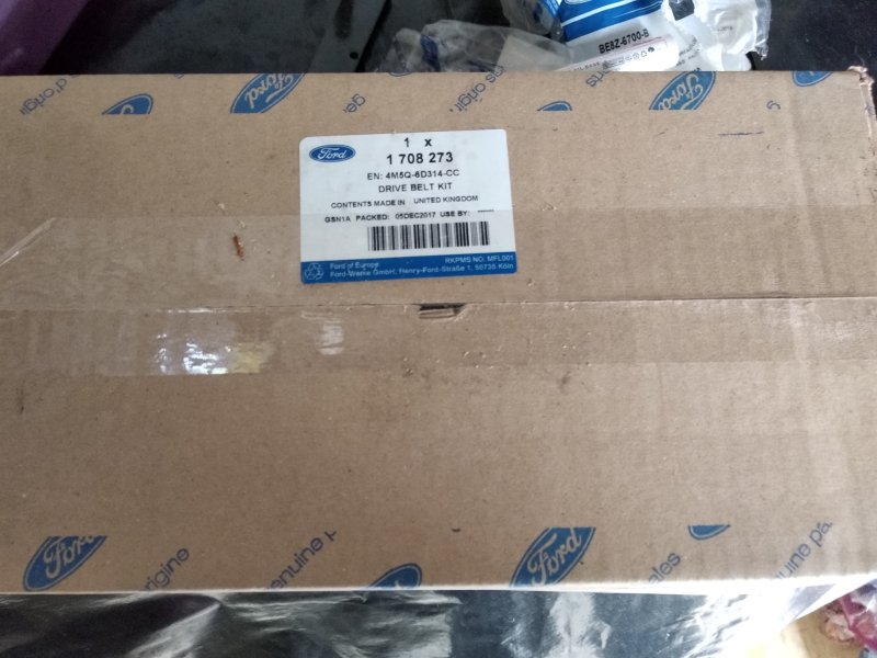 1354250 Комплект приводных ремней *Ford