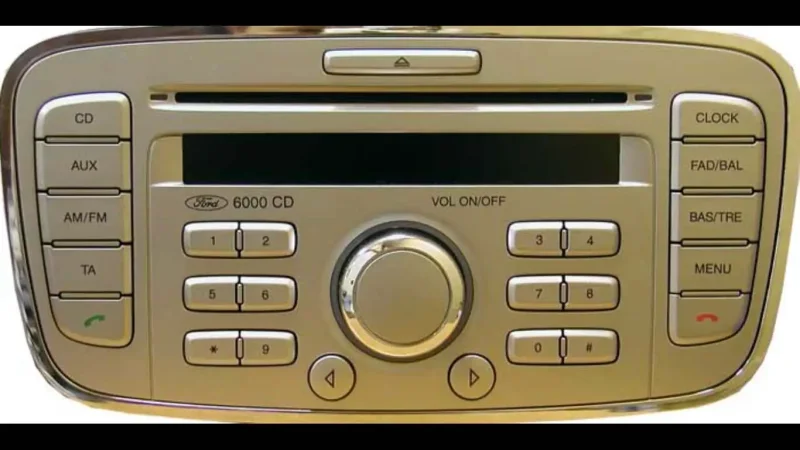 Магнитолу Ford CD 6000 RDS Eon