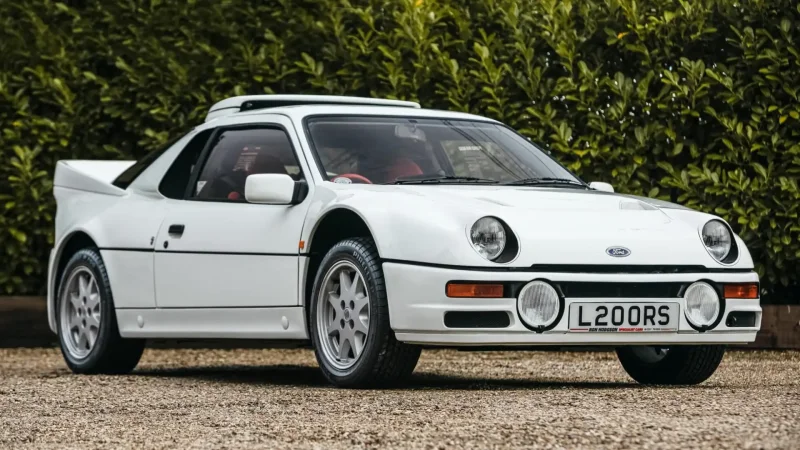 Ford rs200 Lights