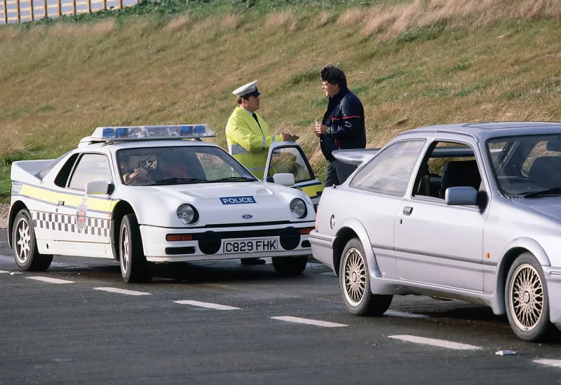 Audi 200 Police