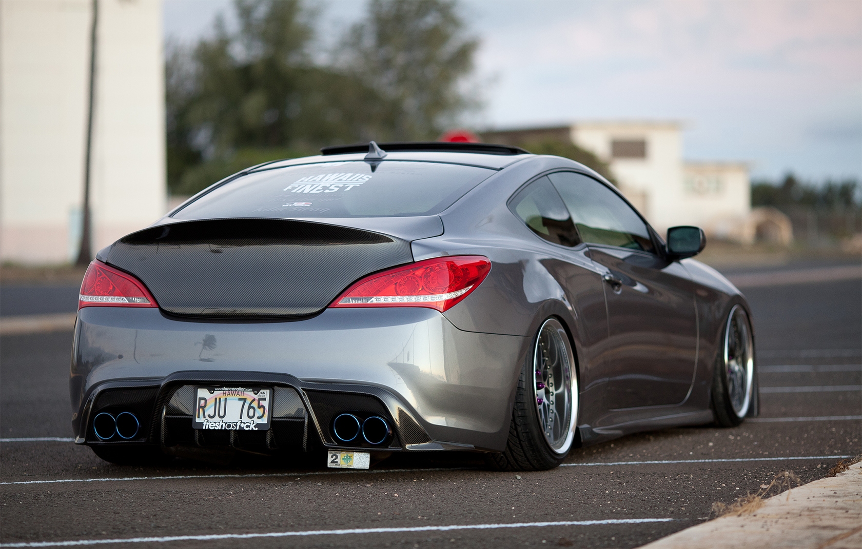 Hyundai Genesis Coupe stance