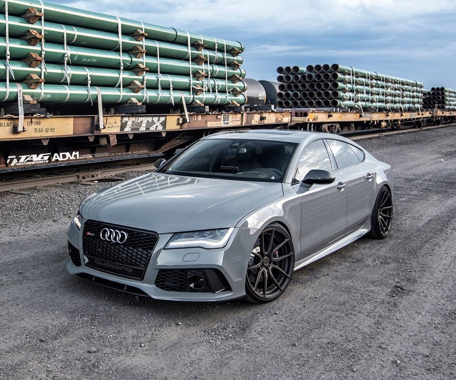 Audi rs7 Grey Matte