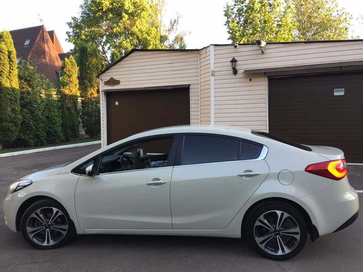 Kia Cerato 2015 белый