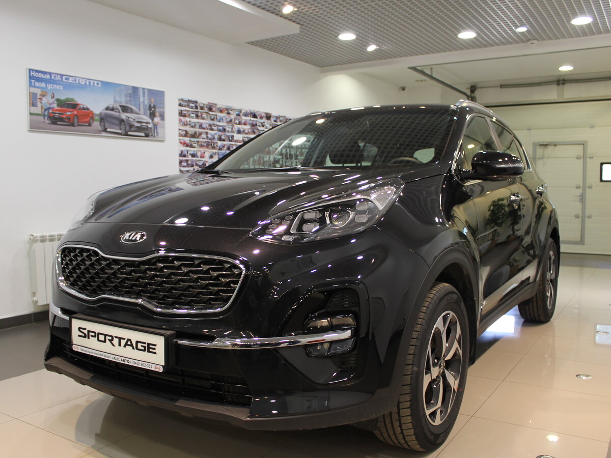 Kia Sportage 2020 черный