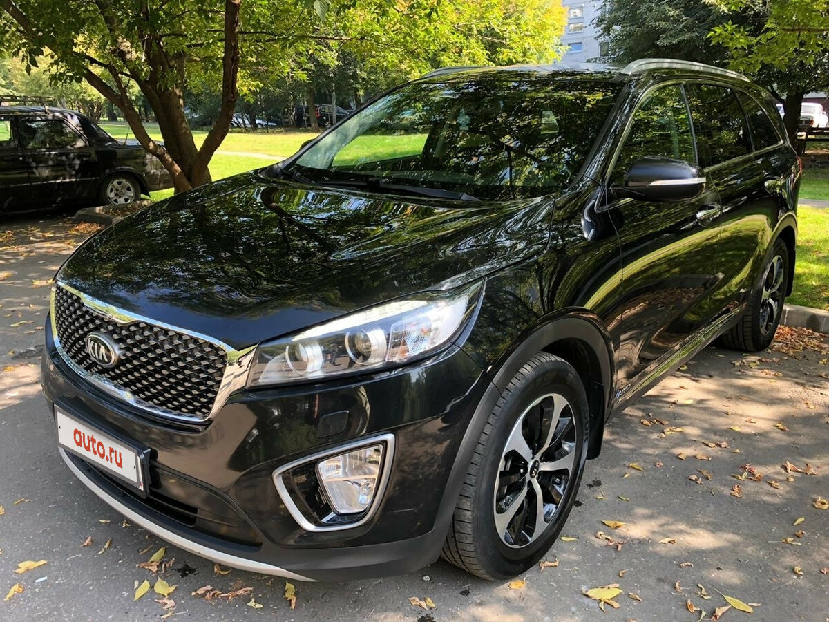 Kia Sorento 2017 черный