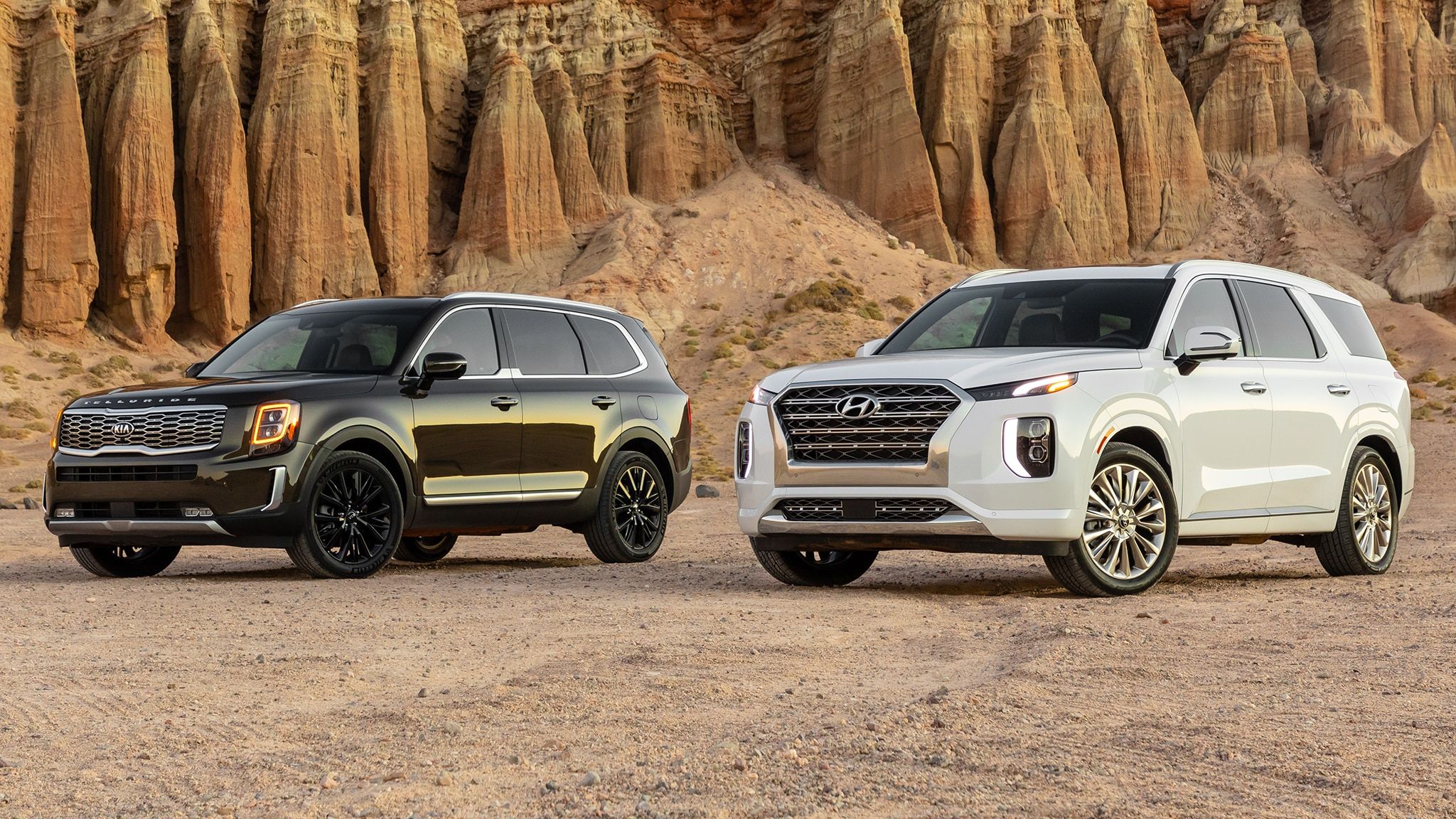 hyundai palisade vs kia telluride