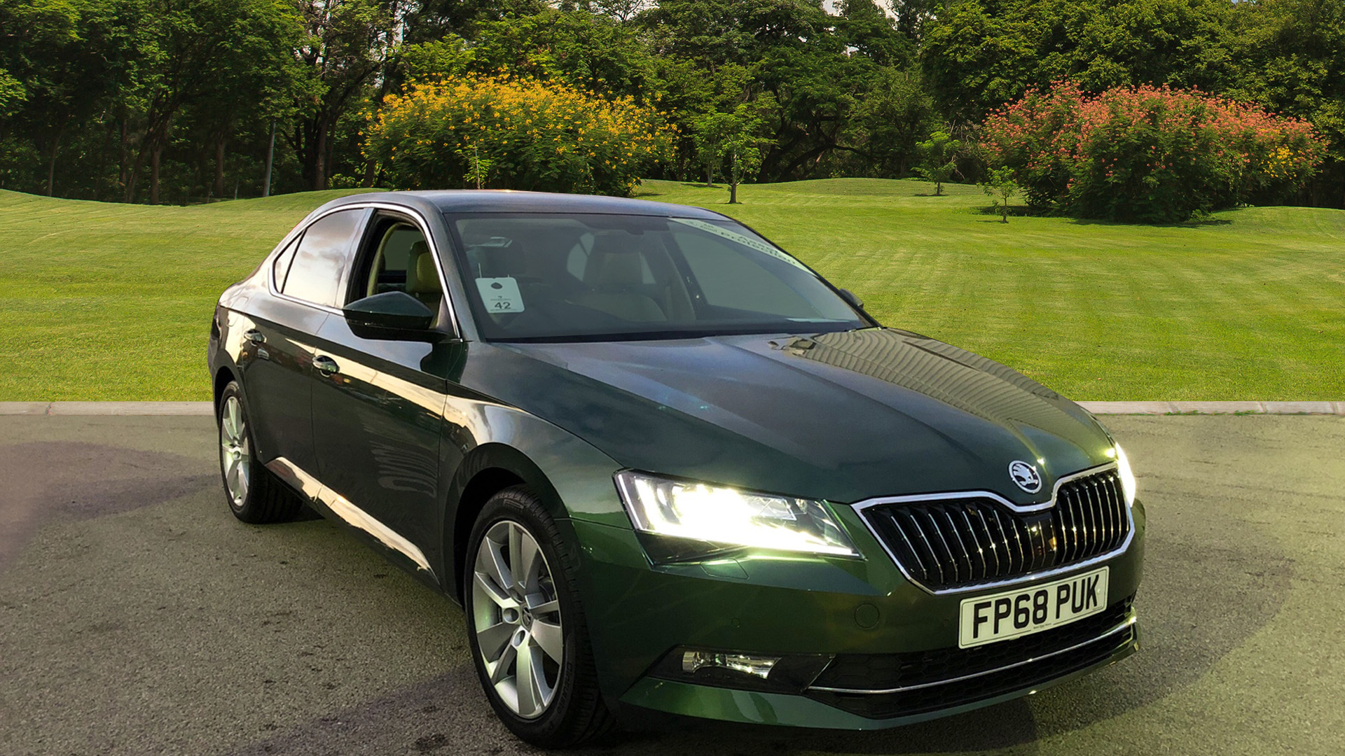 Skoda Octavia a7 Green