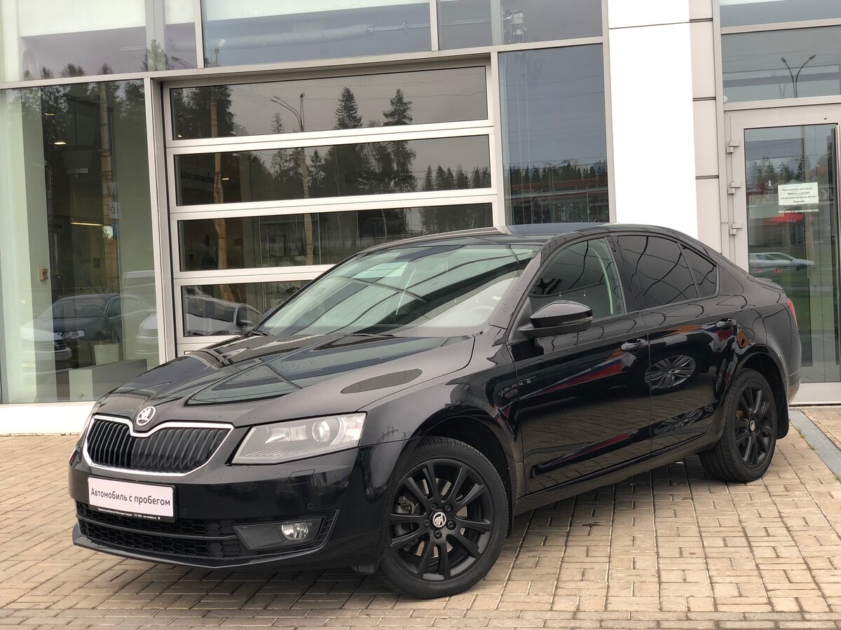 Skoda Octavia a8 Black