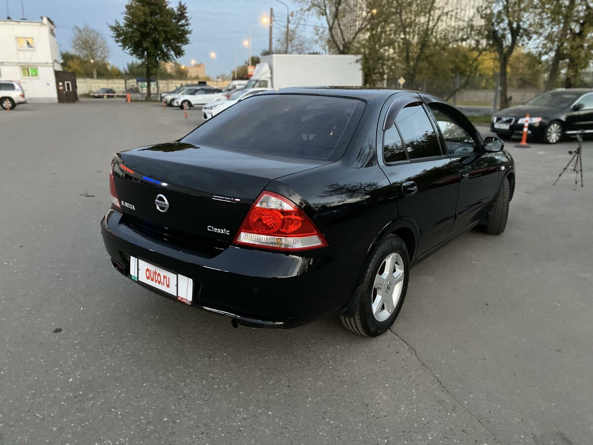 Nissan Almera 2007 черный