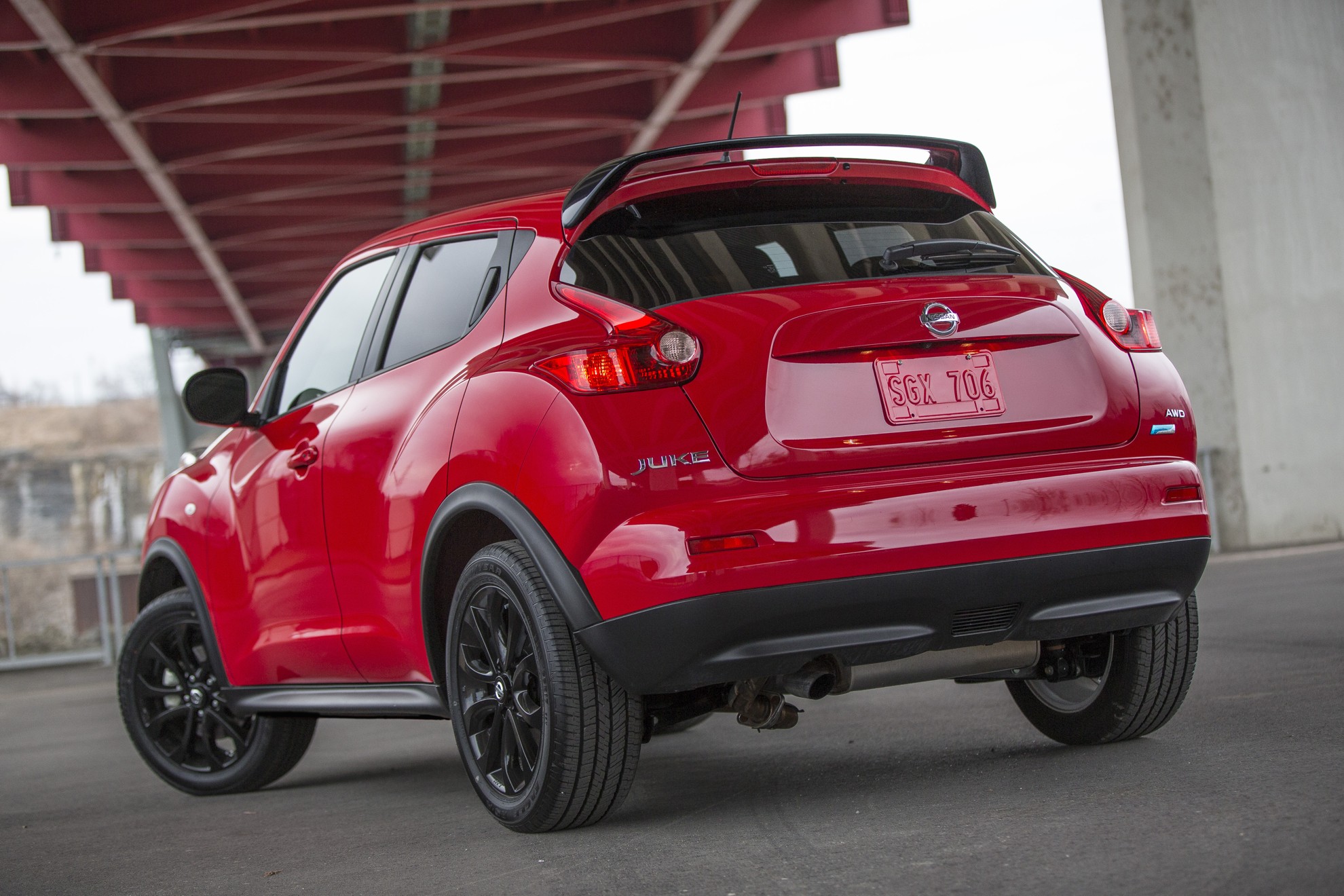 Спойлер Nissan Juke