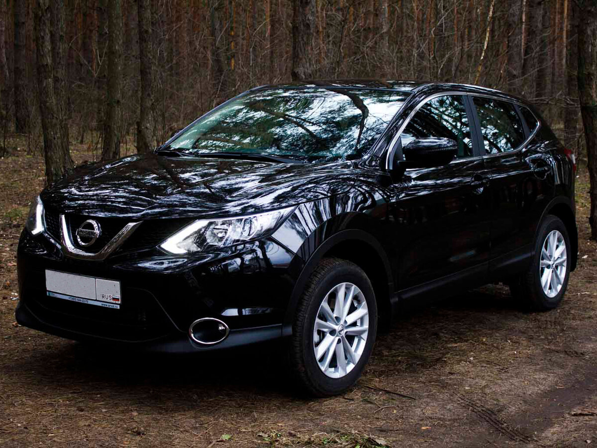 Nissan Qashqai 2018 черный