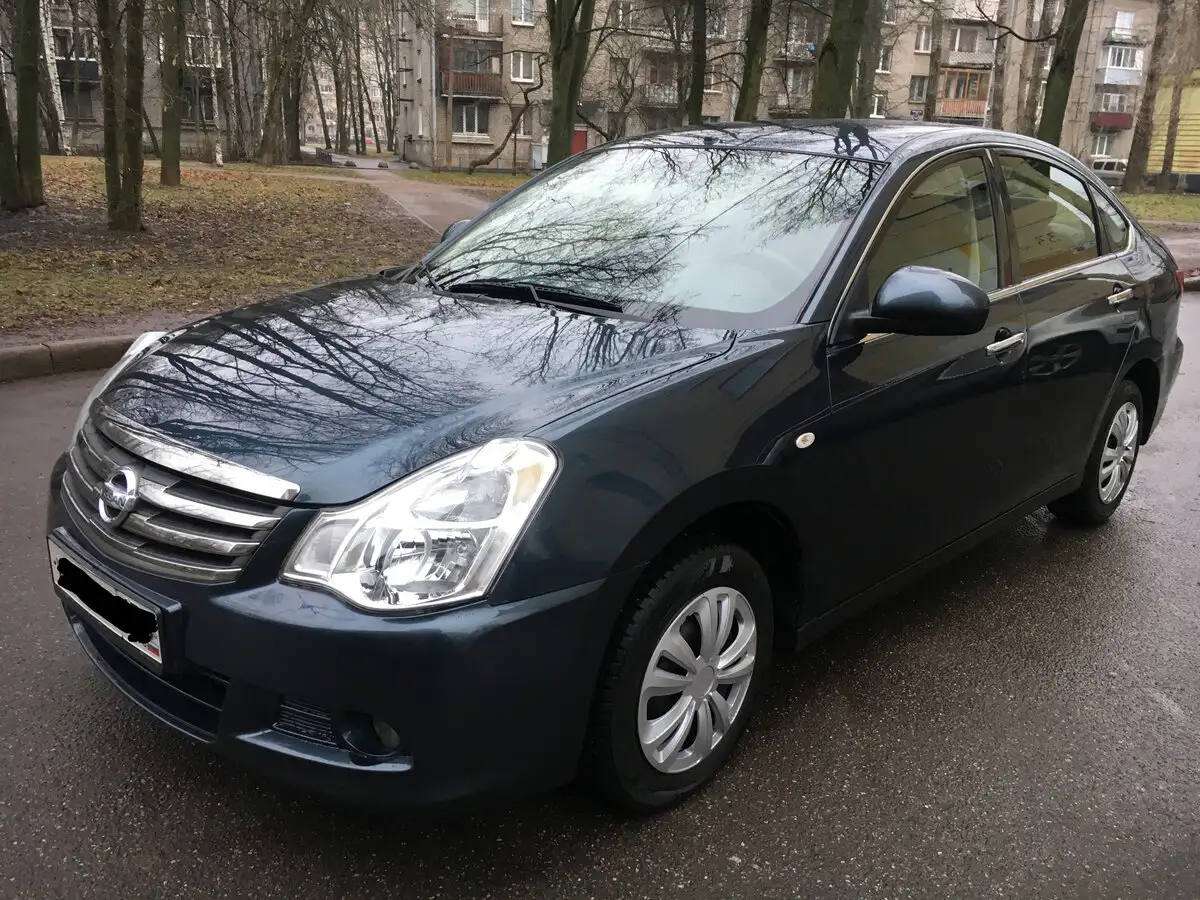 Nissan Almera 2017 102л с интерьер