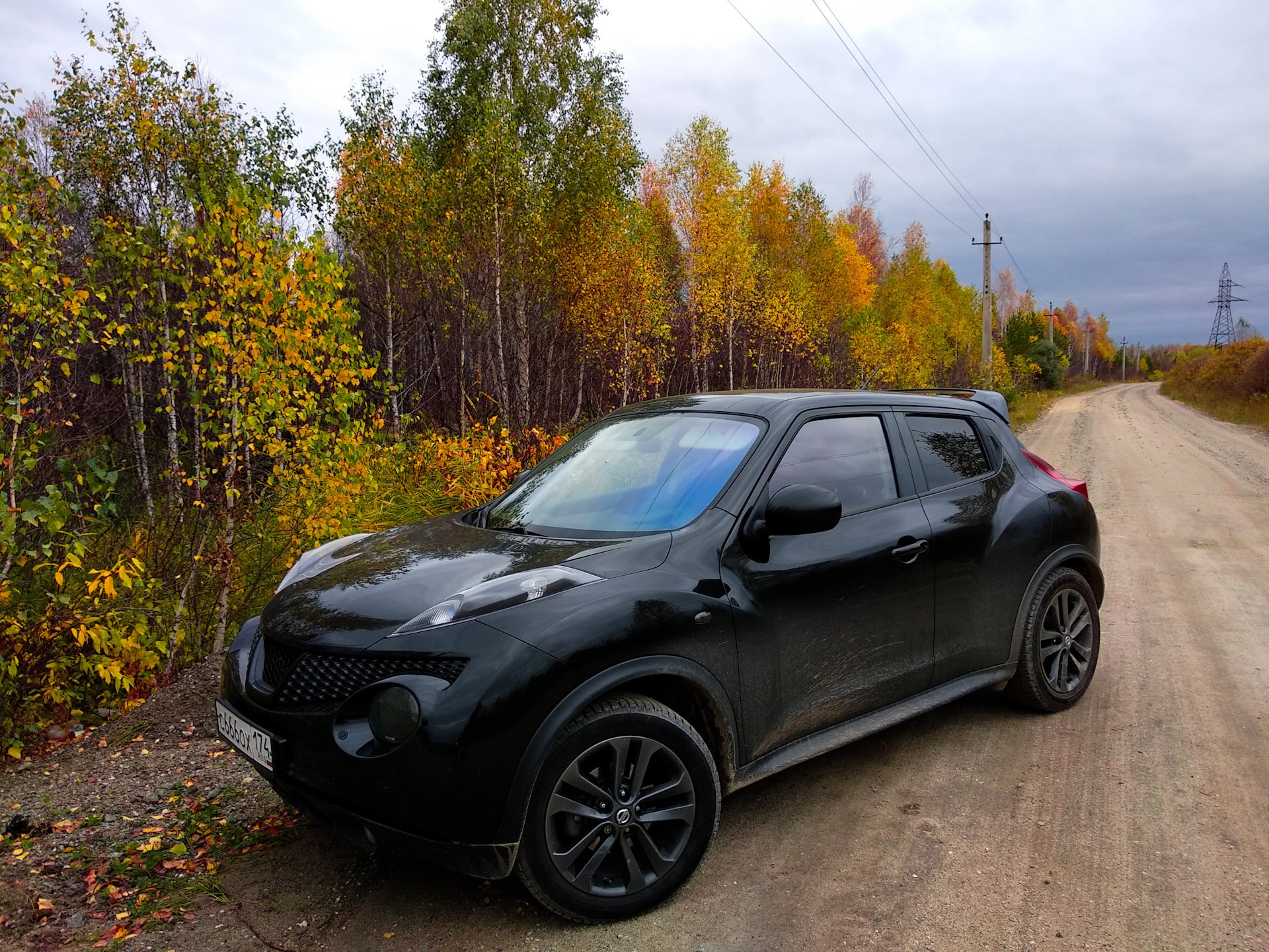 Тонированный Nissan Juke