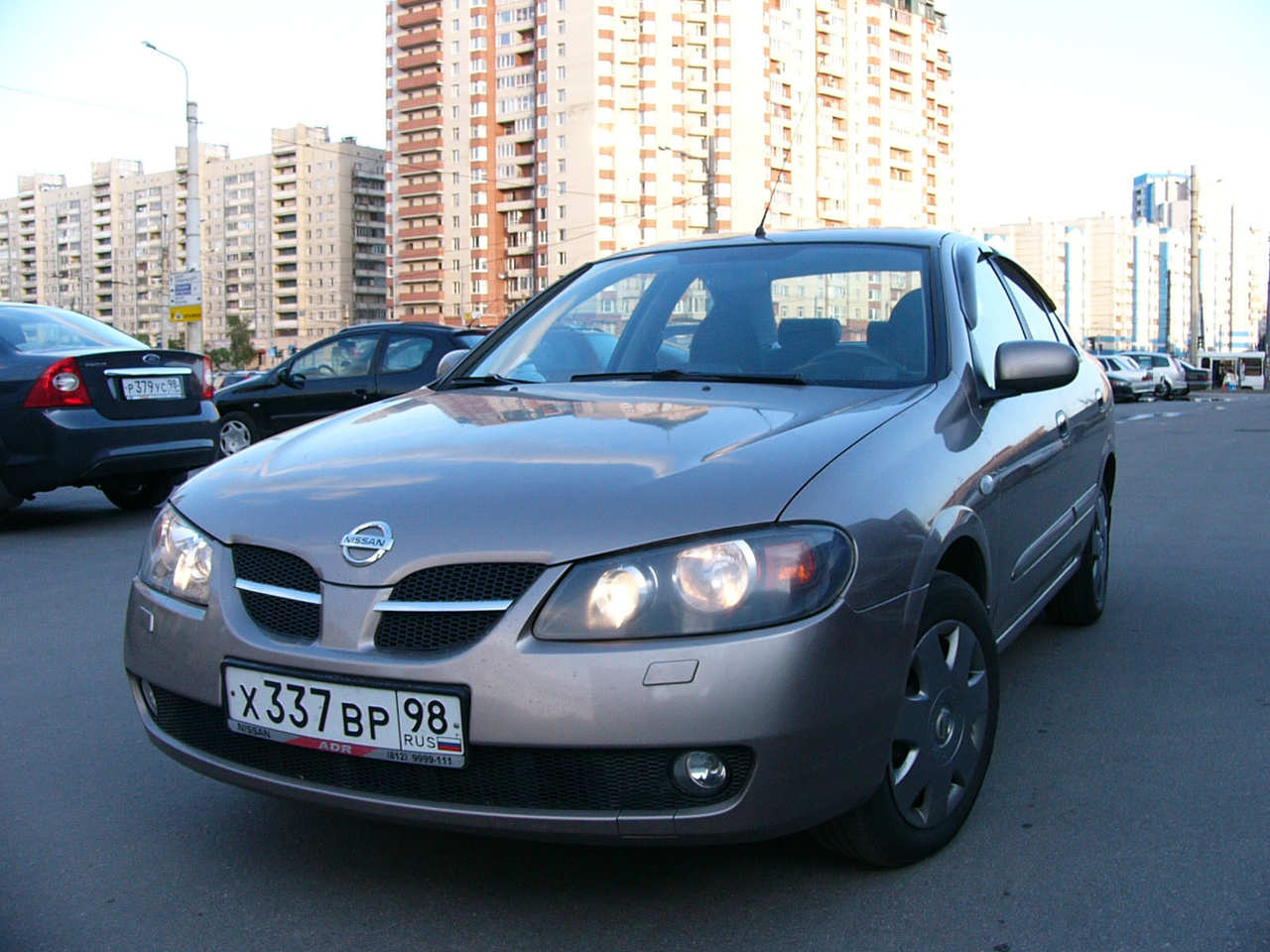 Nissan Almera 2006 черный