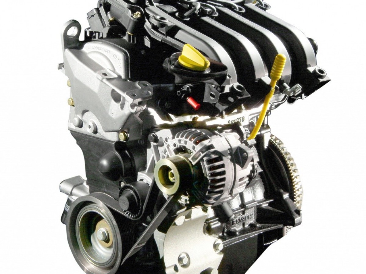 Рено дастер цепь или ремень. Рено Сандеро двигатель 1.6. Двигатель Рено Сандеро 1.6 16 клапанов. Мотор Рено Логан 1.6 16. Двигатель Рено Логан 2.