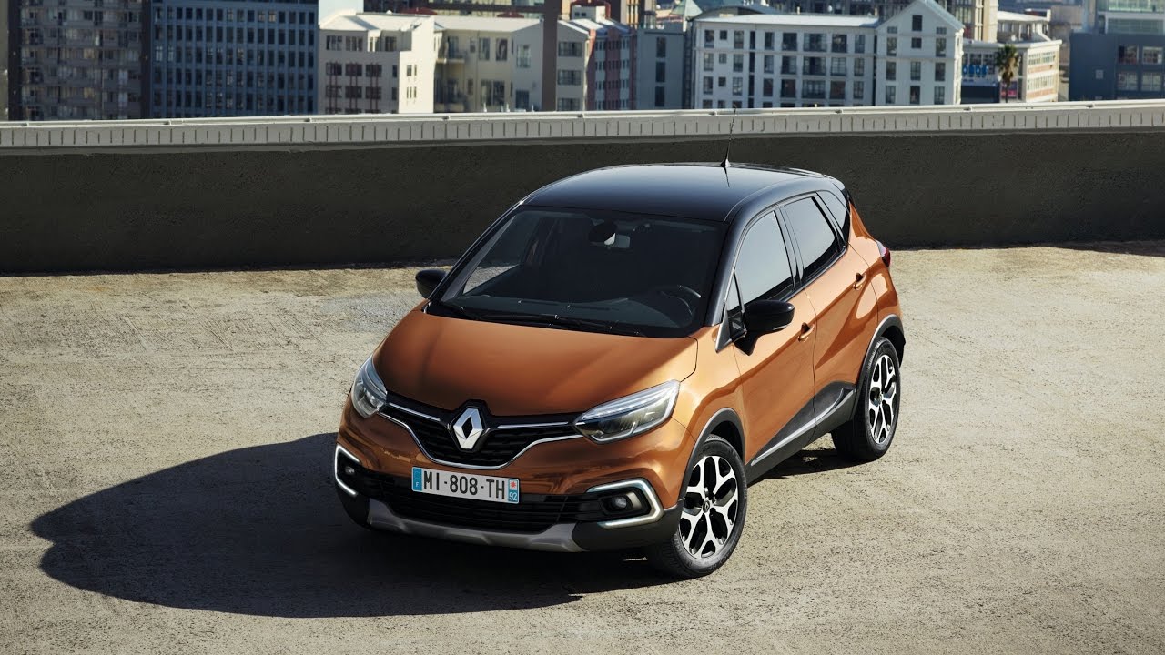 Renault Captur 2019 оранжевый