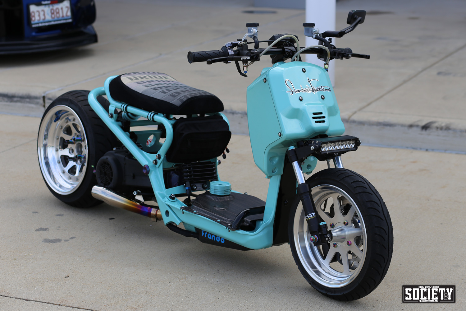 Honda Ruckus Custom РІС‹С…Р»РѕРї