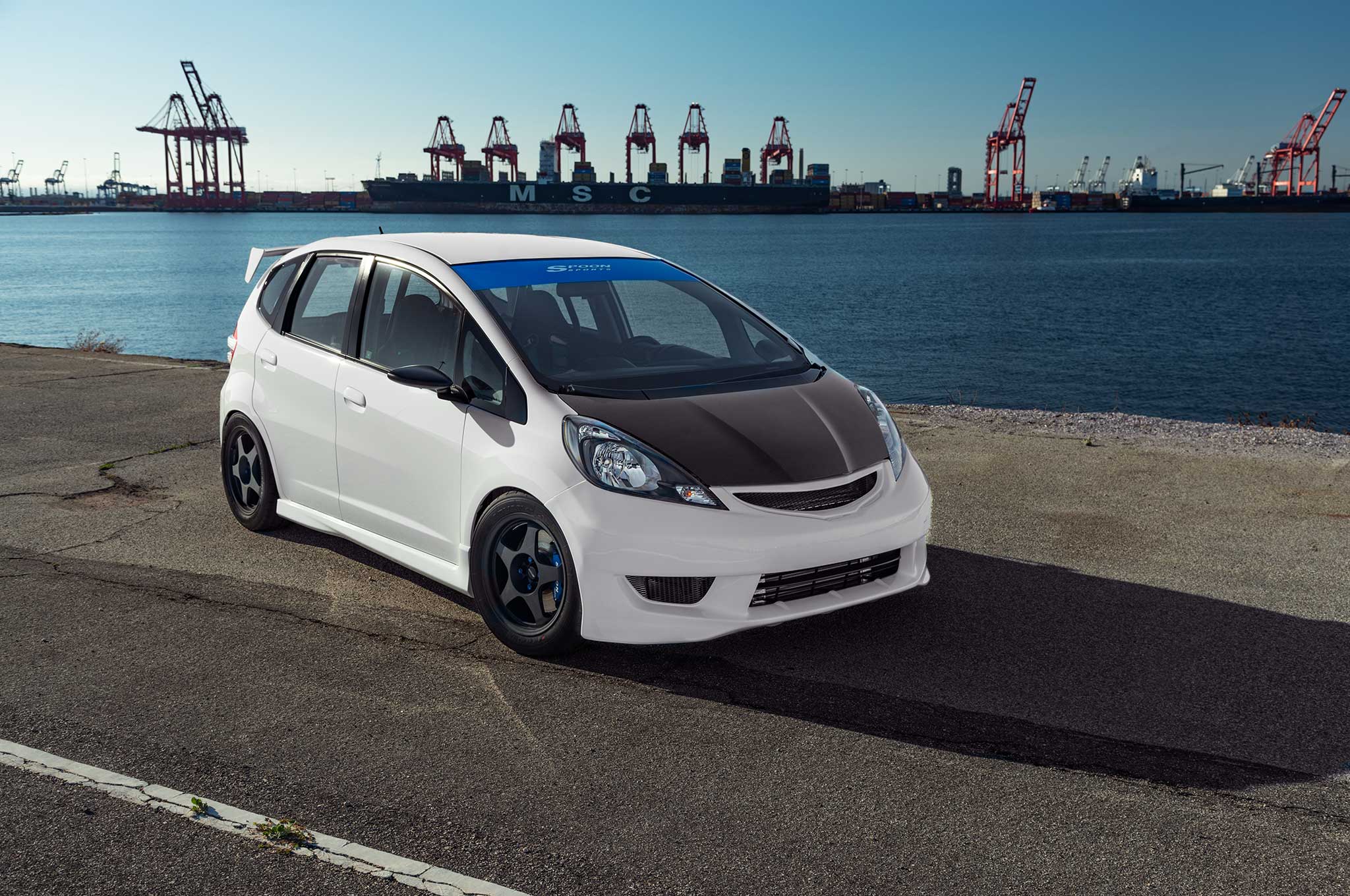 Honda Fit 2008 stance