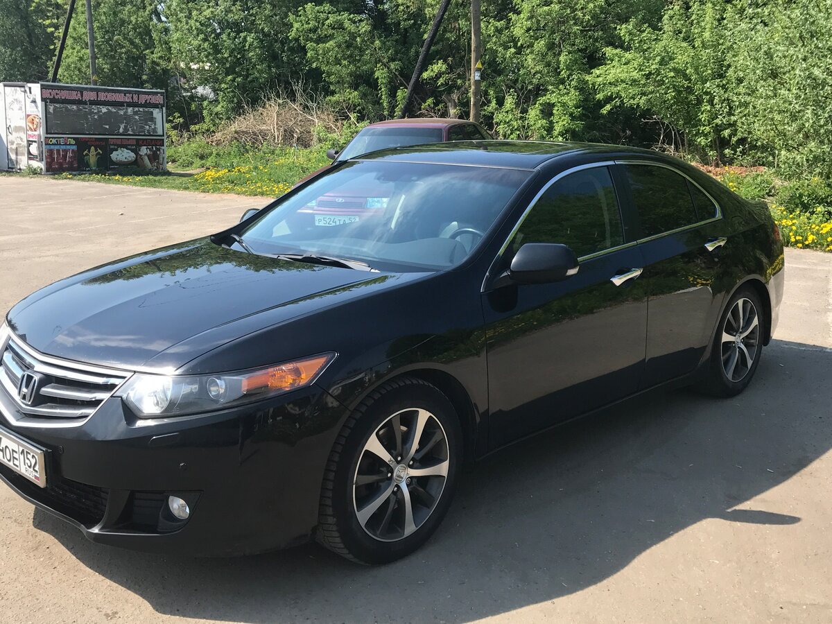 Honda Accord 2008 черная