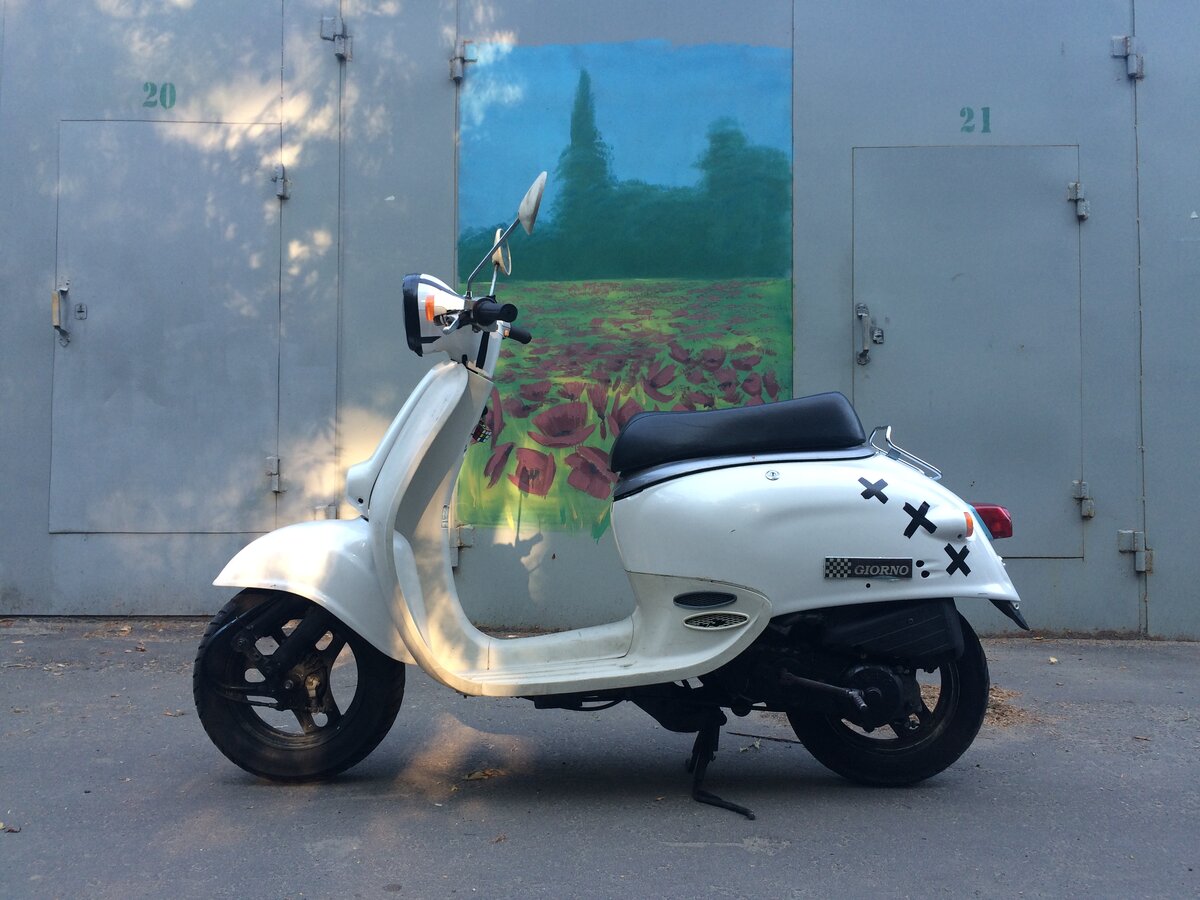 Honda giorno фотосессия