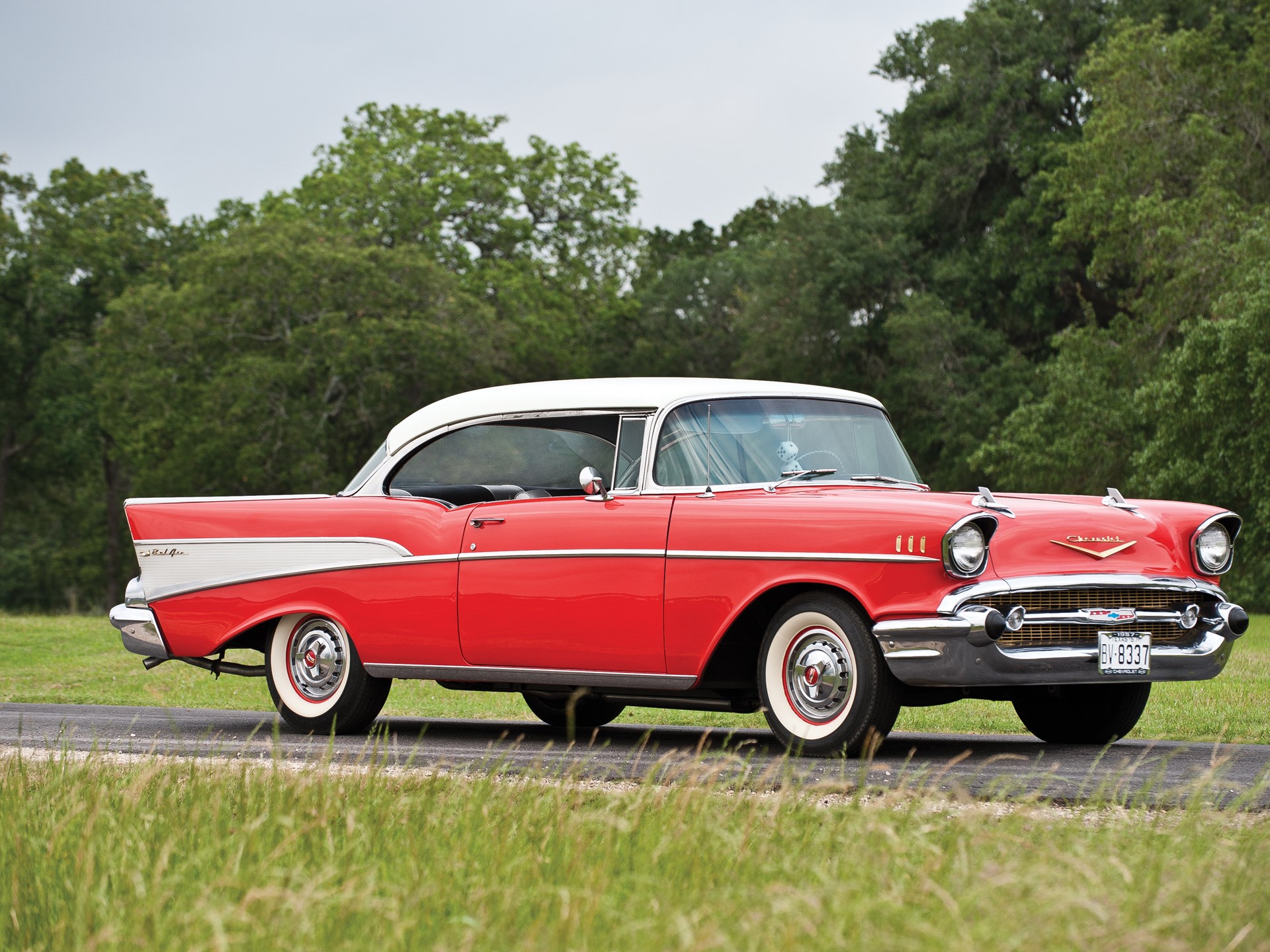 Chevrolet Bel Air 1956 Convertible engine