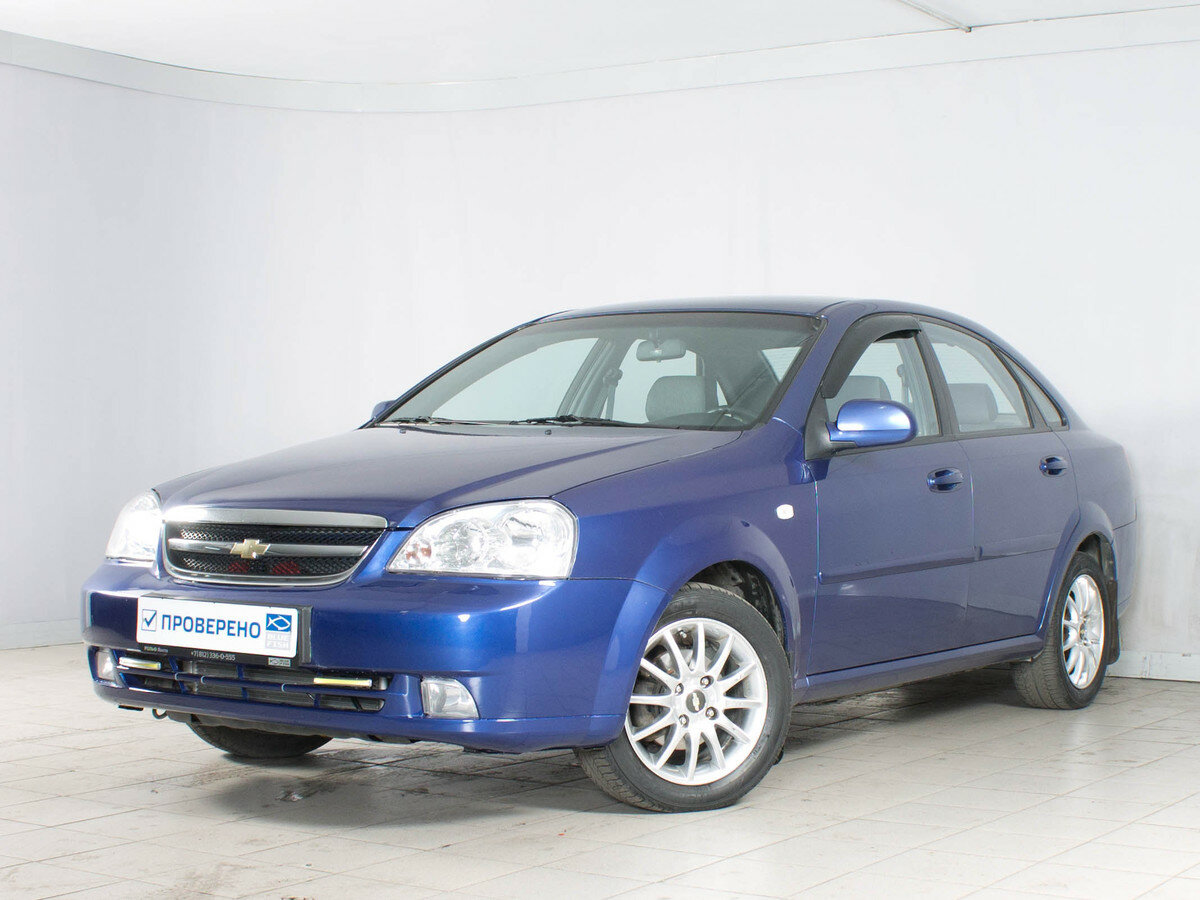 Chevrolet Lacetti синий