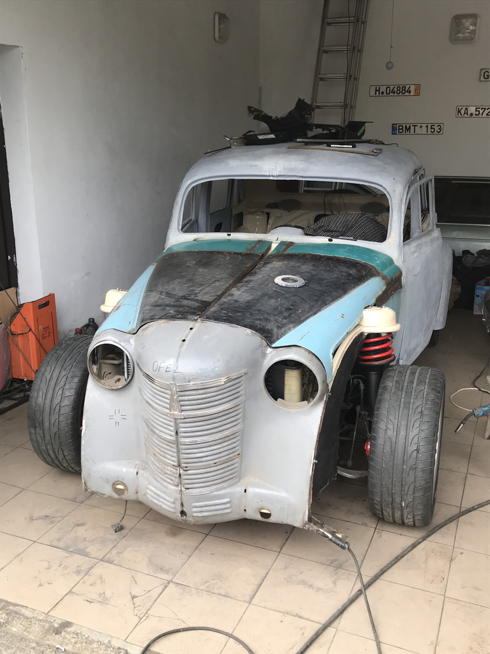 москвич 401 rat rod