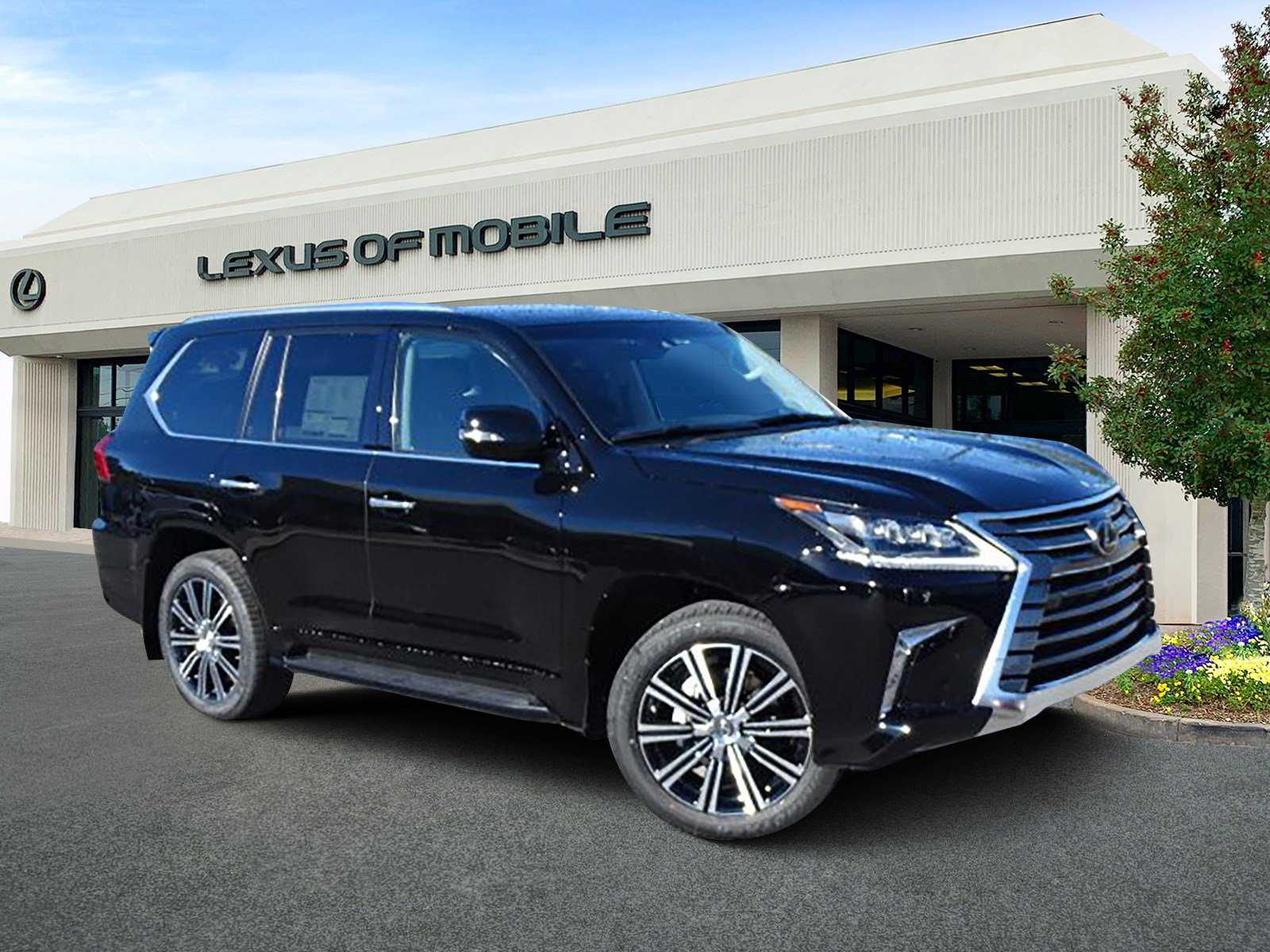 Lexus LX 570 2018 синий