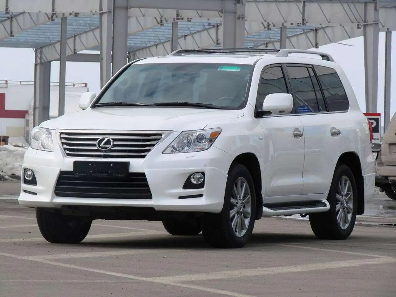 Lexus LX 570 2012 Р±РµР»С‹Р№