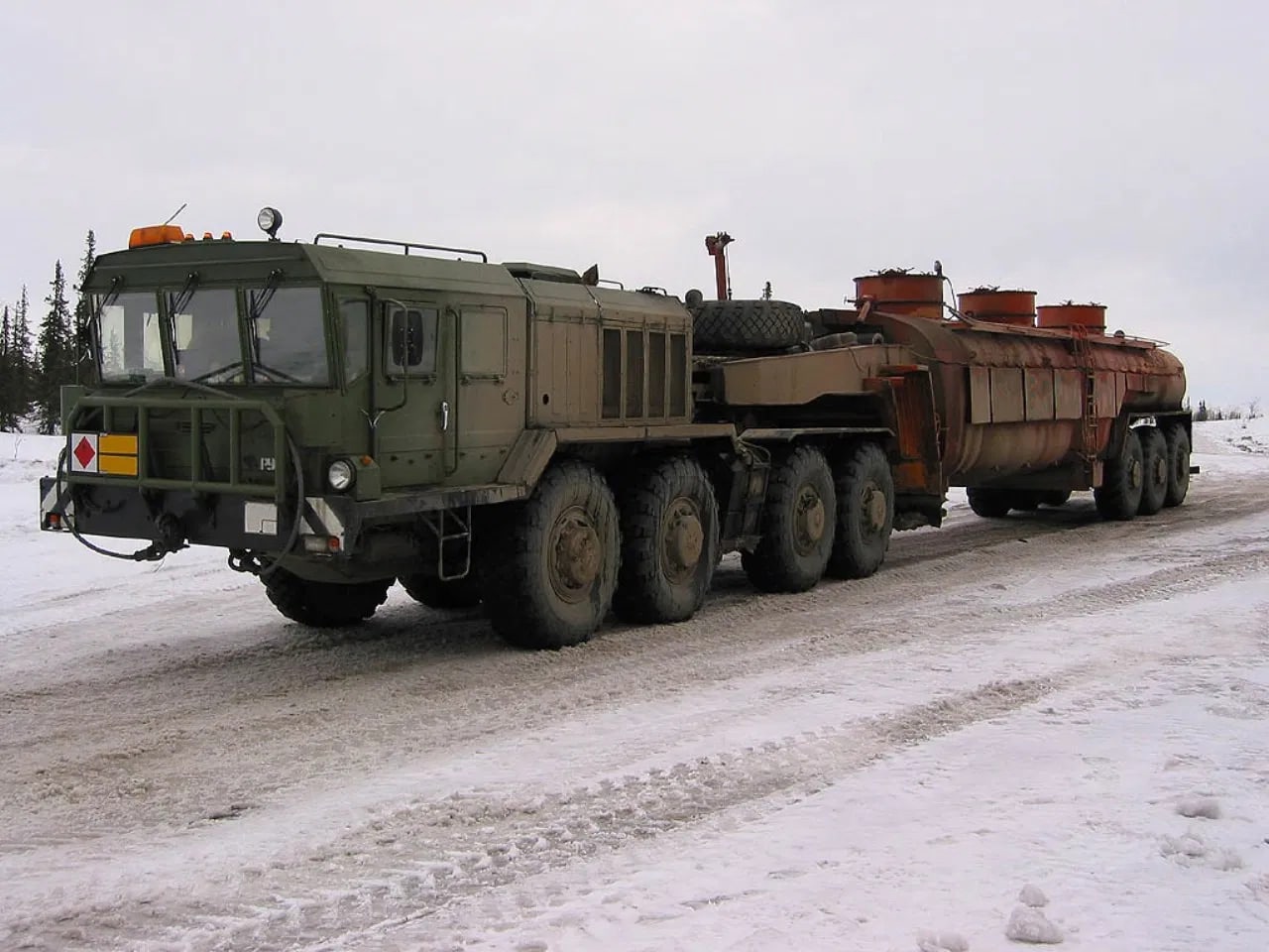 седельный тягач кзкт-7428 русич