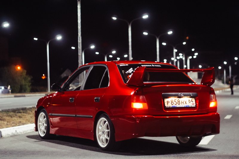 Хендай акцент 2002 - 2005 II Рестайлинг