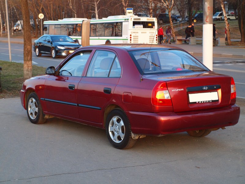 Хундай акцент 2002 г.
