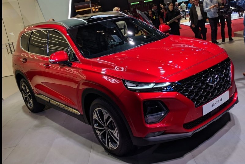 Hyundai Santa Fe 2021 черный