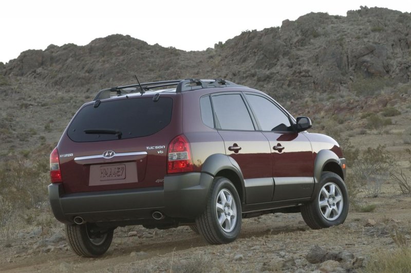 Hyundai Tucson 2005 салон