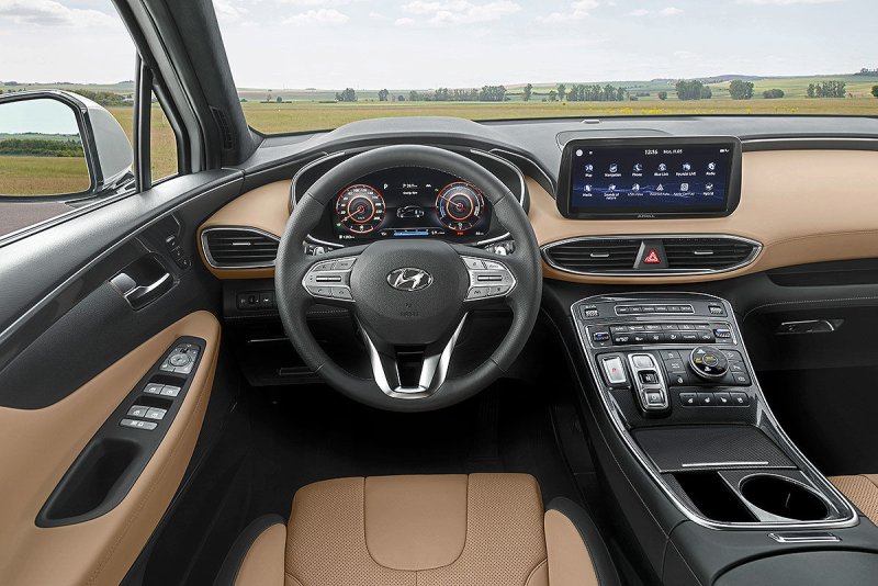 Hyundai Santa Fe 2021 черный