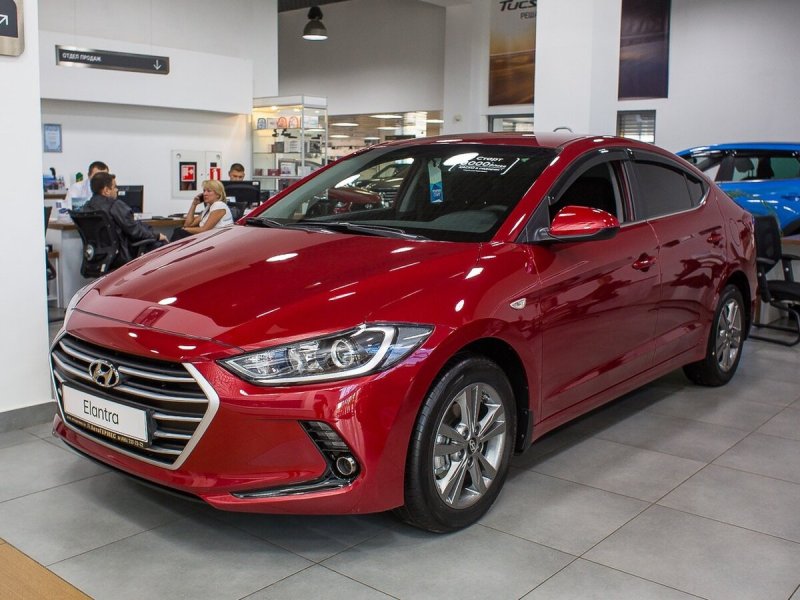 Hyundai Solaris 2021 красный