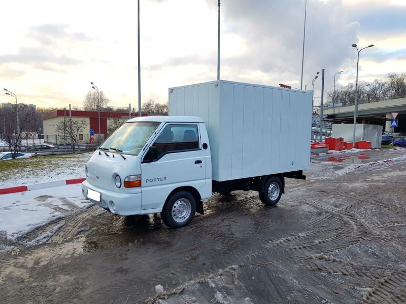 Чёрный, Hyundai Porter