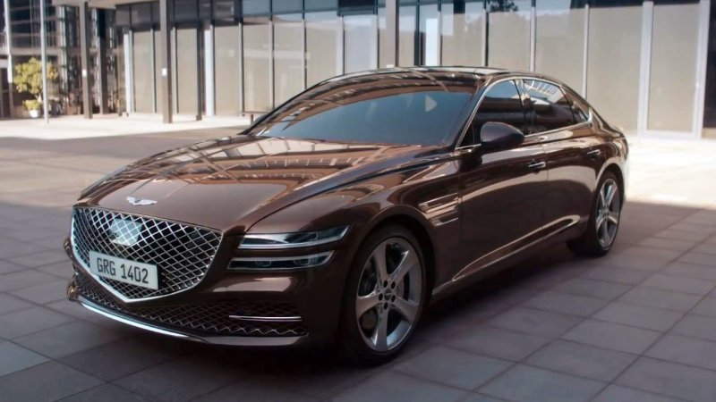 Hyundai Genesis gv80 салон