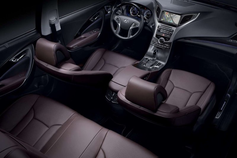 Hyundai Grandeur 2015 салон