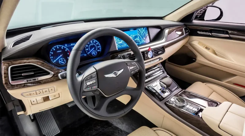 Genesis g90 салон